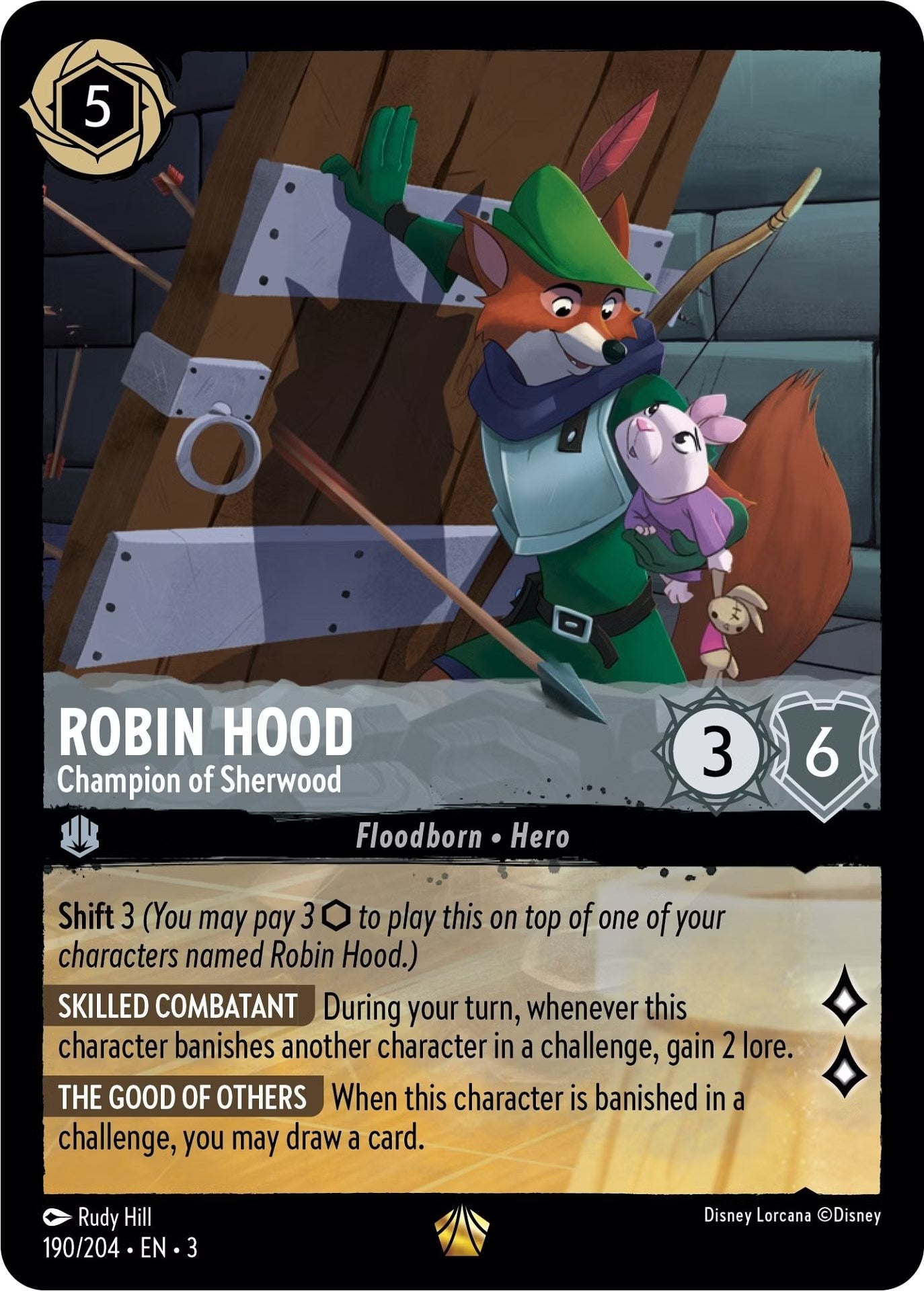 Robin Hood - Champion of Sherwood (190/204) [Into the Inklands] | Black Swamp Games