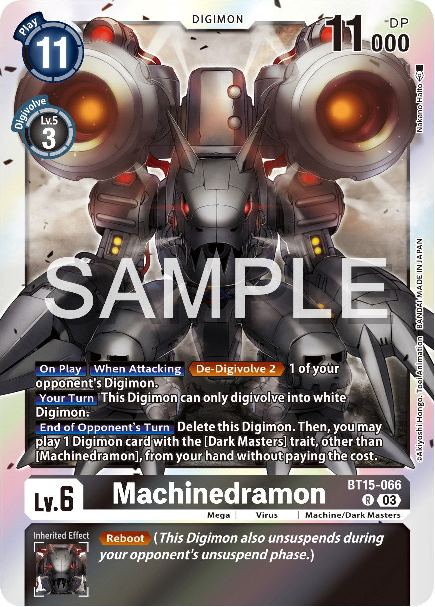 Machinedramon [BT15-066] [Exceed Apocalypse] | Black Swamp Games