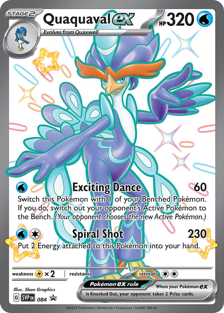 Quaquaval ex (084) (Jumbo Card) [Scarlet & Violet: Black Star Promos] | Black Swamp Games