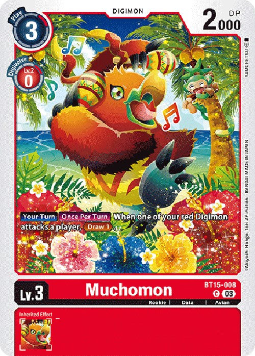 Muchomon [BT15-008] [Exceed Apocalypse] | Black Swamp Games