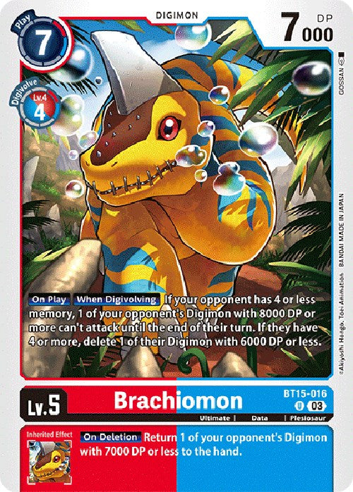 Brachiomon [BT15-016] [Exceed Apocalypse] | Black Swamp Games