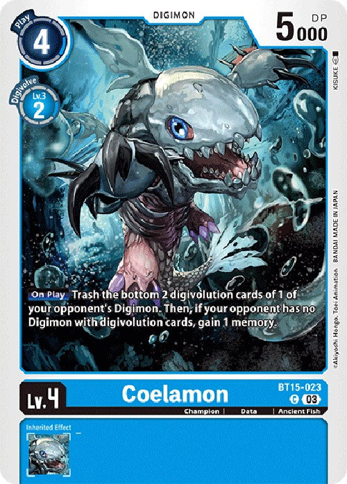 Coelamon [BT15-023] [Exceed Apocalypse] | Black Swamp Games