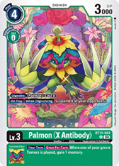 Palmon (X Antibody) [BT15-045] [Exceed Apocalypse] | Black Swamp Games