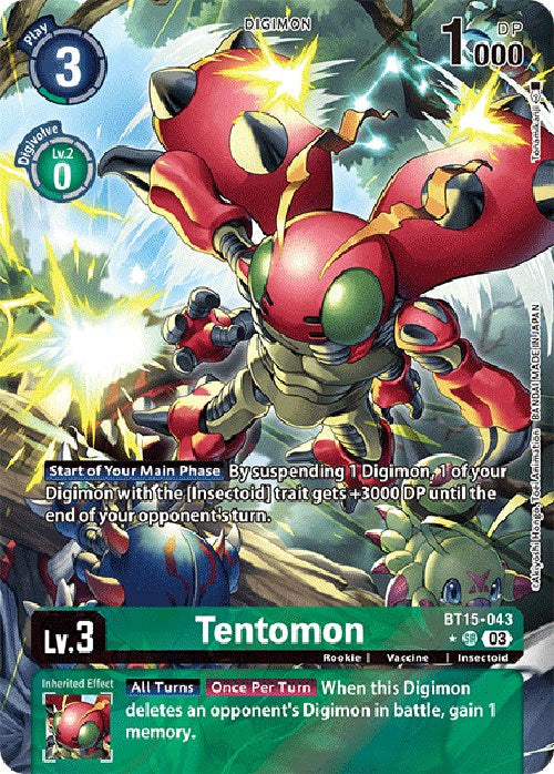 Tentomon [BT15-043] (Alternate Art) [Exceed Apocalypse] | Black Swamp Games