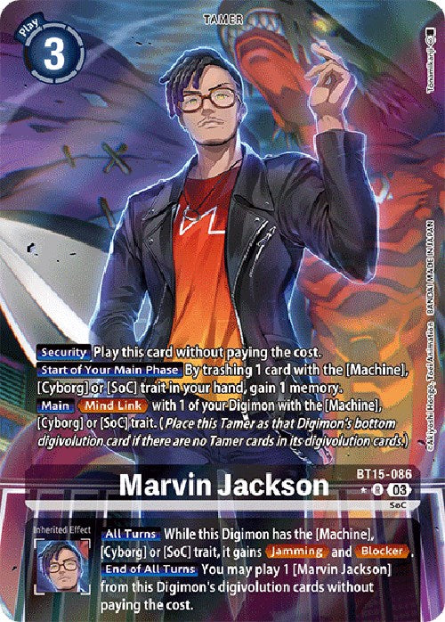 Marvin Jackson [BT15-086] (Alternate Art) [Exceed Apocalypse] | Black Swamp Games