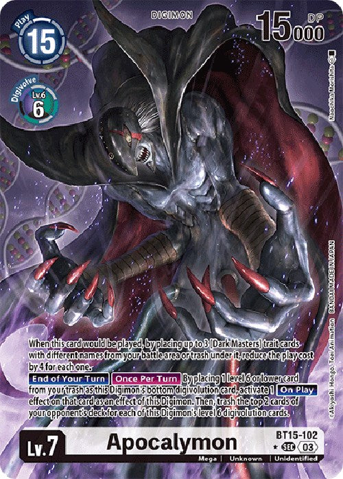 Apocalymon [BT15-102] (Alternate Art) [Exceed Apocalypse] | Black Swamp Games