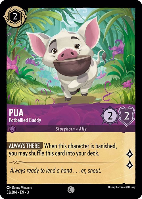 Pua - Potbellied Buddy (53/204) [Into the Inklands] | Black Swamp Games
