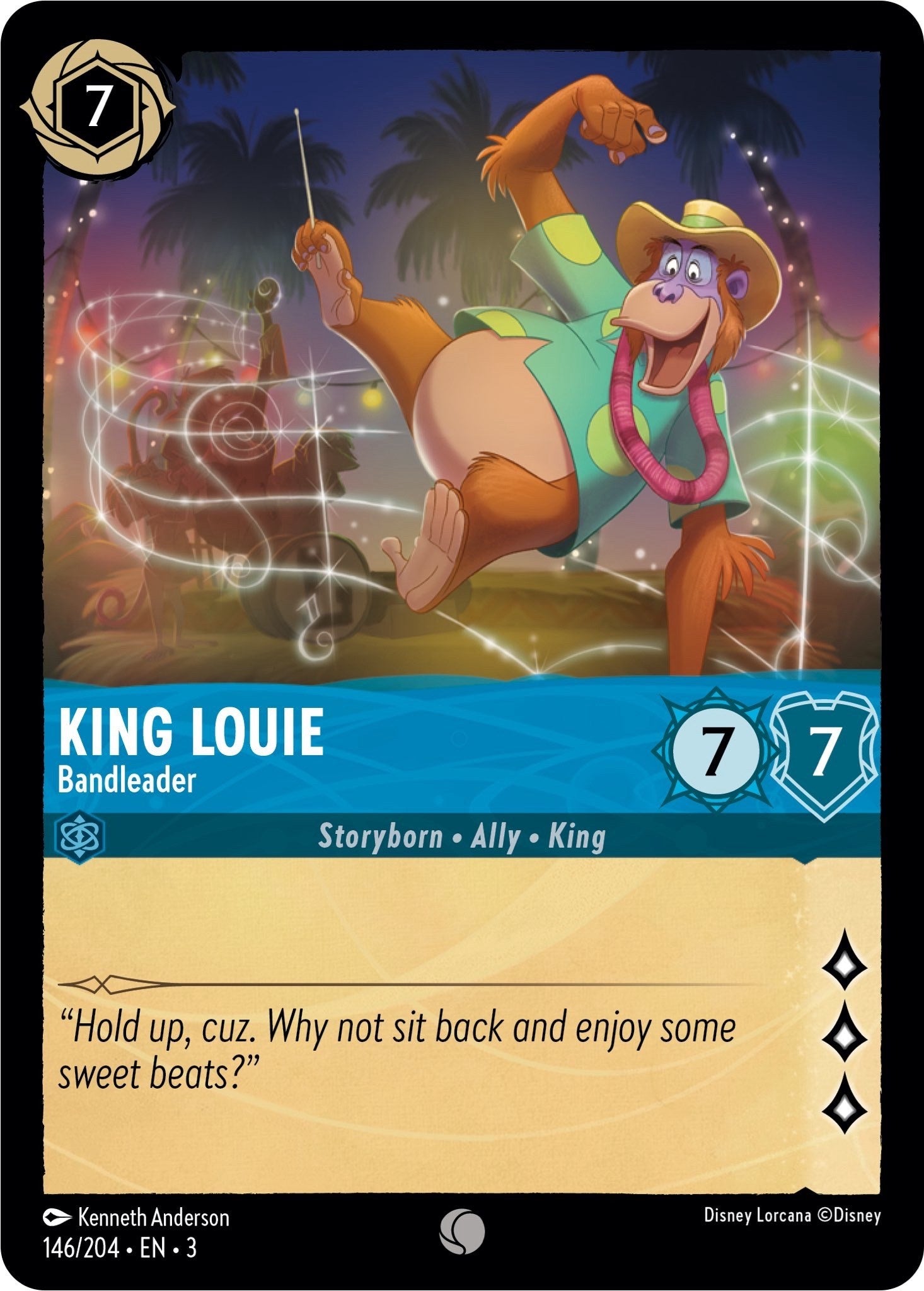 King Louie - Bandleader (146/204) [Into the Inklands] | Black Swamp Games