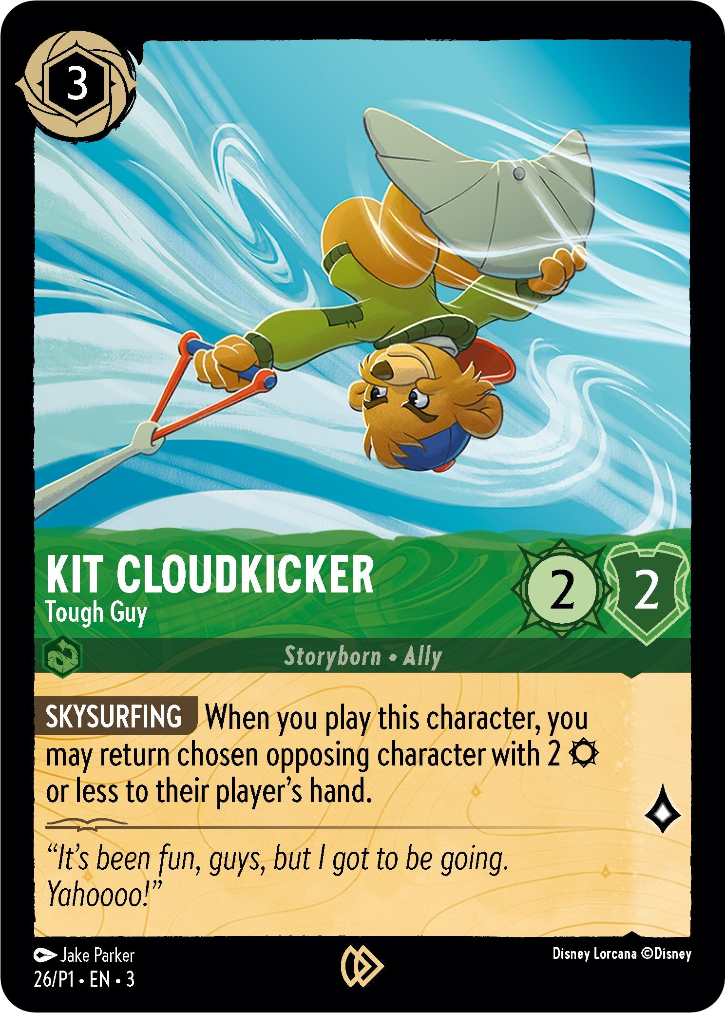 Kit Cloudkicker - Tough Guy (26) [Promo Cards] | Black Swamp Games