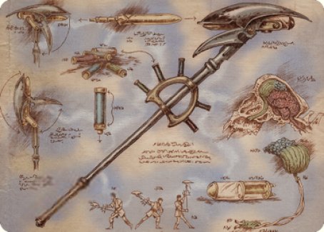 Staff of Domination Art Card [The Brothers' War Art Series] | Black Swamp Games