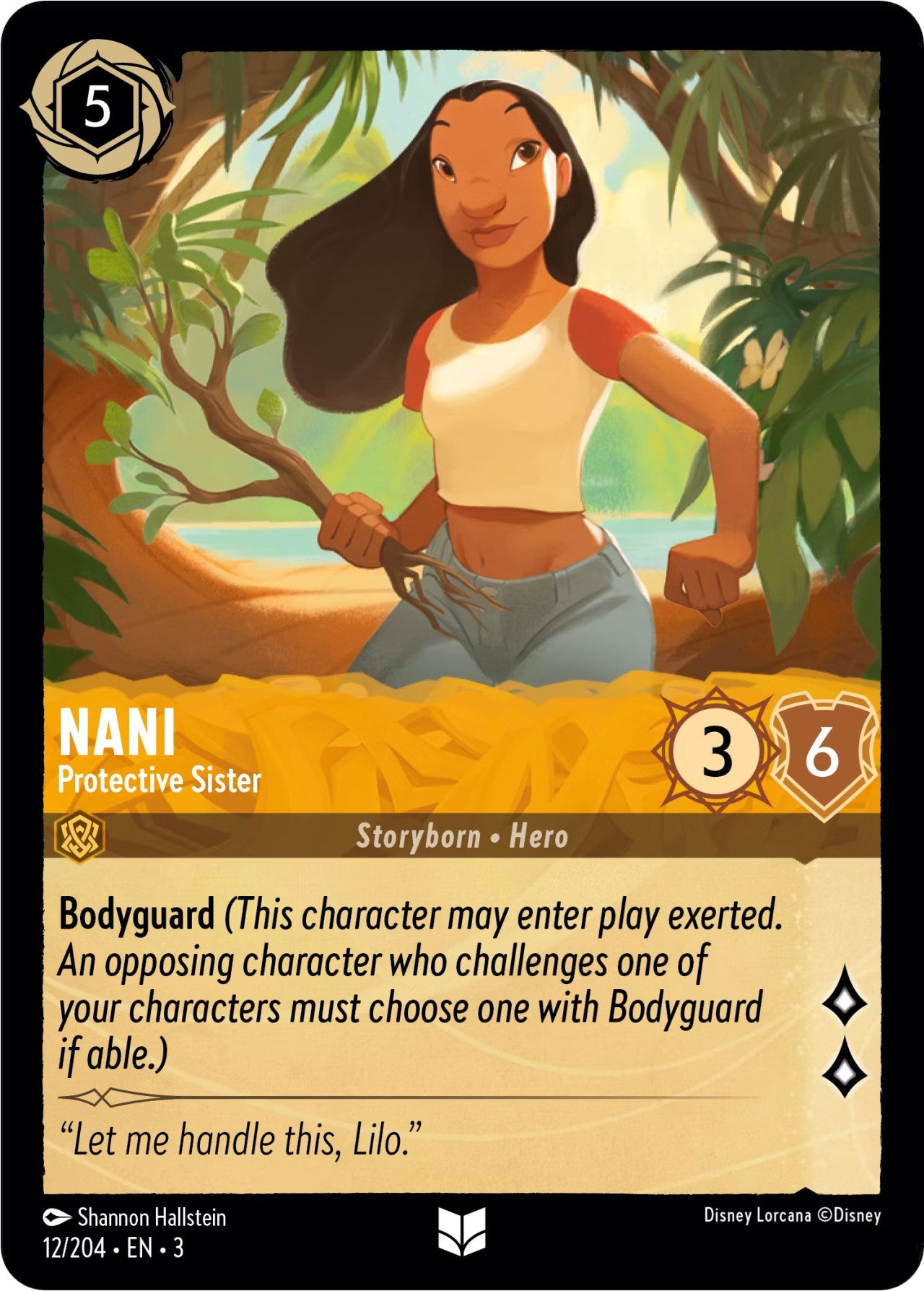 Nani - Protective Sister (12/204) [Into the Inklands] | Black Swamp Games