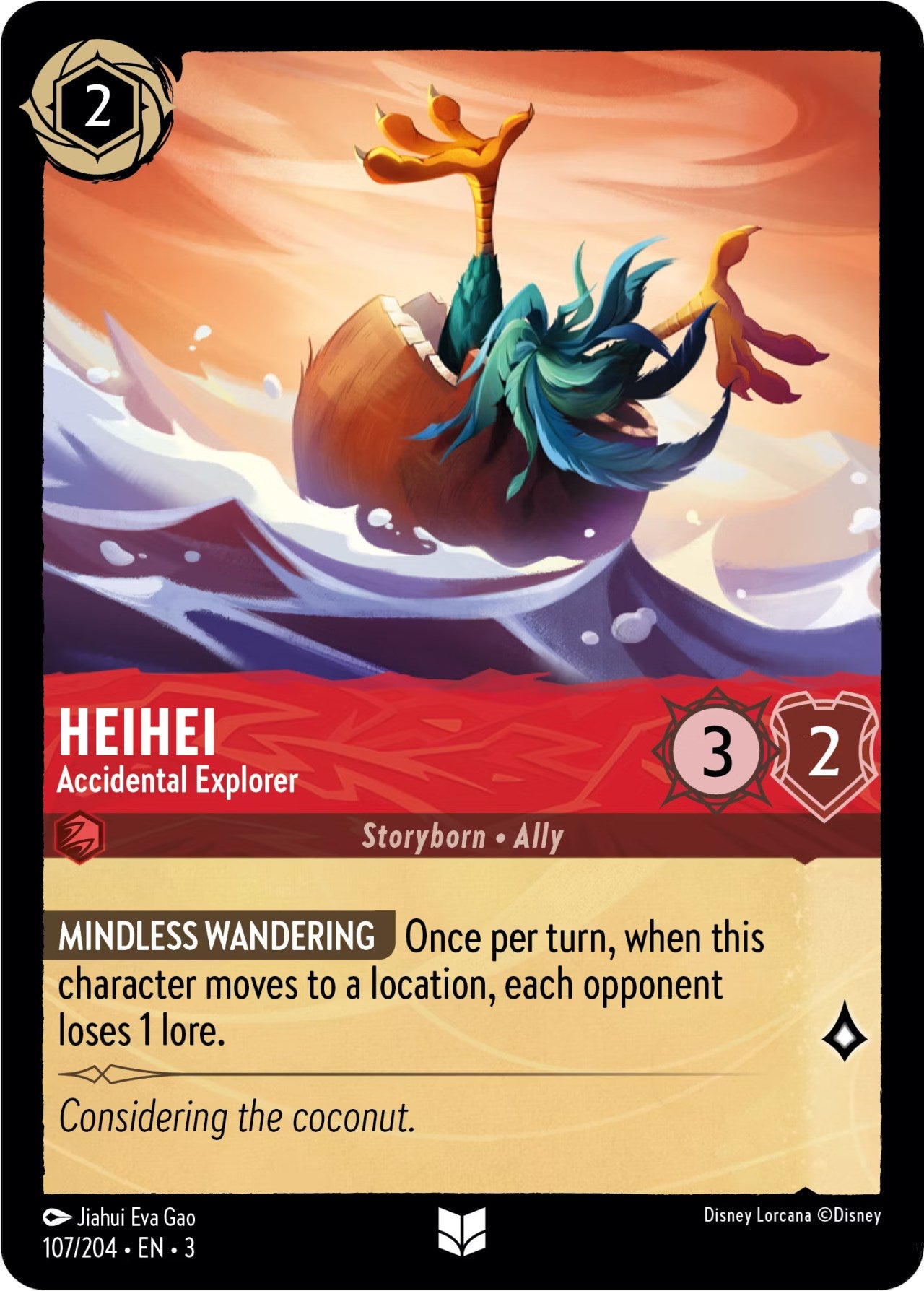 HeiHei - Accidental Explorer (107/204) [Into the Inklands] | Black Swamp Games