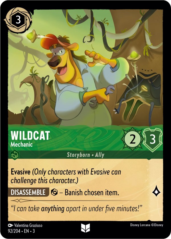 Wildcat - Mechanic (92/204) [Into the Inklands] | Black Swamp Games
