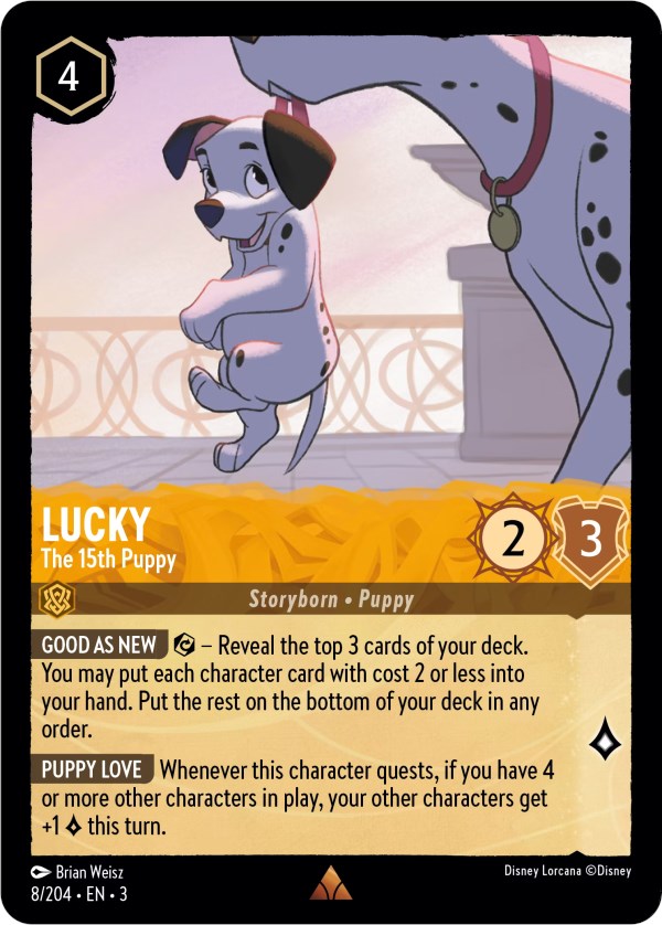 Lucky - The 15th Puppy (8/204) [Into the Inklands] | Black Swamp Games