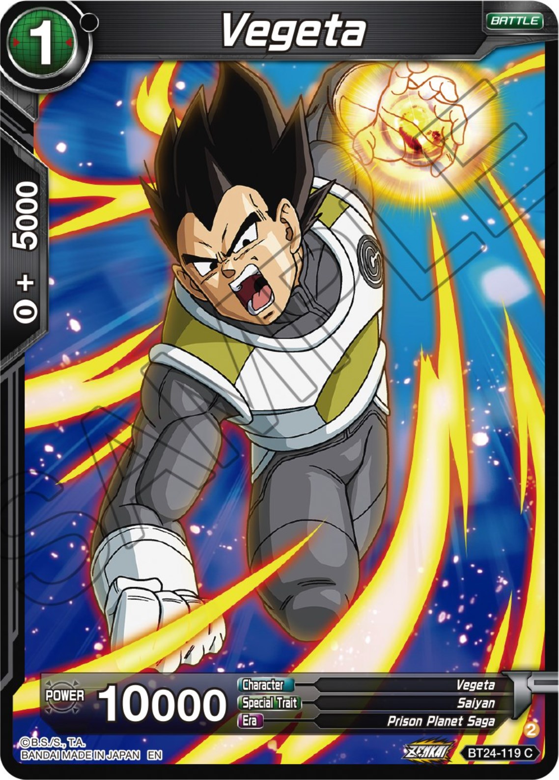 Vegeta (BT24-119) [Beyond Generations] | Black Swamp Games