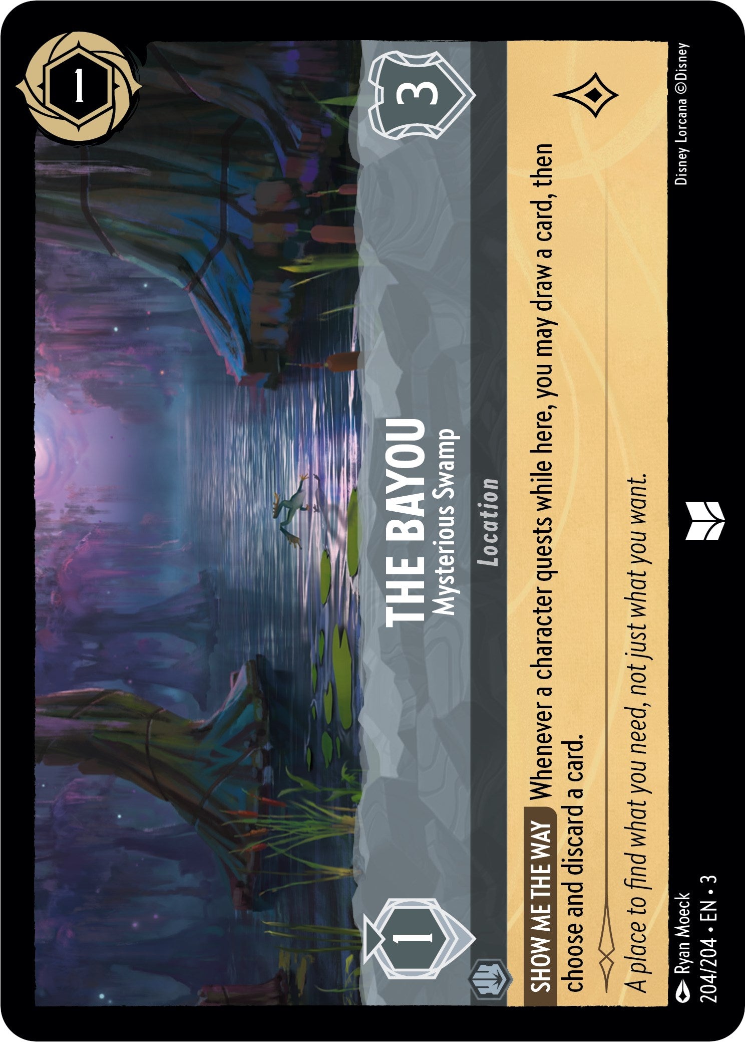 The Bayou - Mysterious Swamp (204/204) [Into the Inklands] | Black Swamp Games