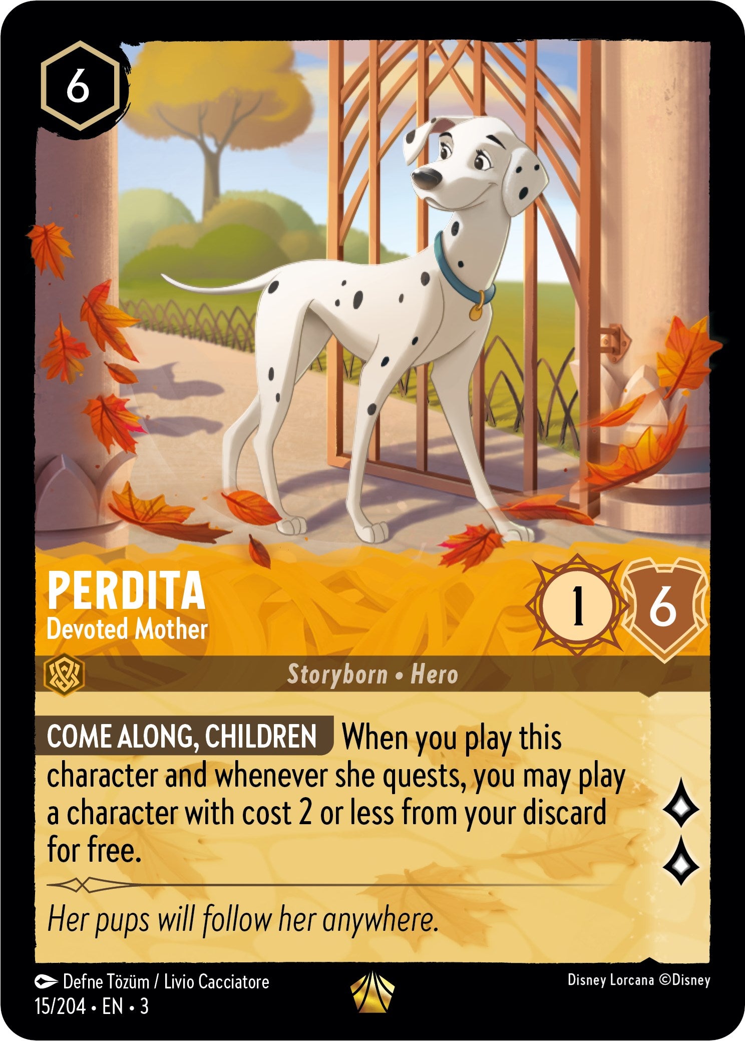 Perdita - Devoted Mother (15/204) [Into the Inklands] | Black Swamp Games