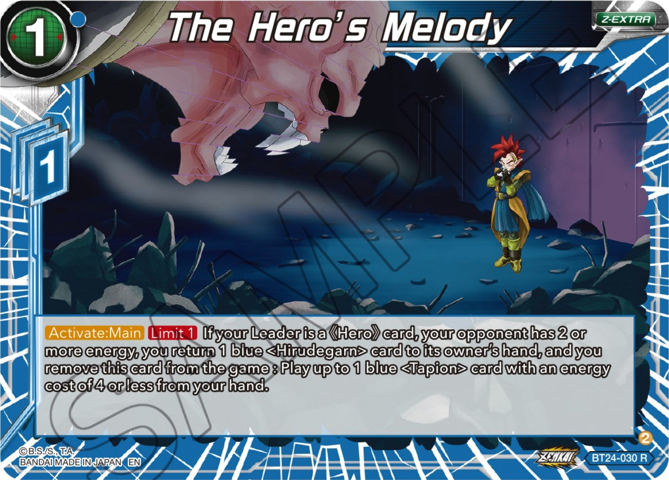 The Hero's Melody (BT24-030) [Beyond Generations] | Black Swamp Games