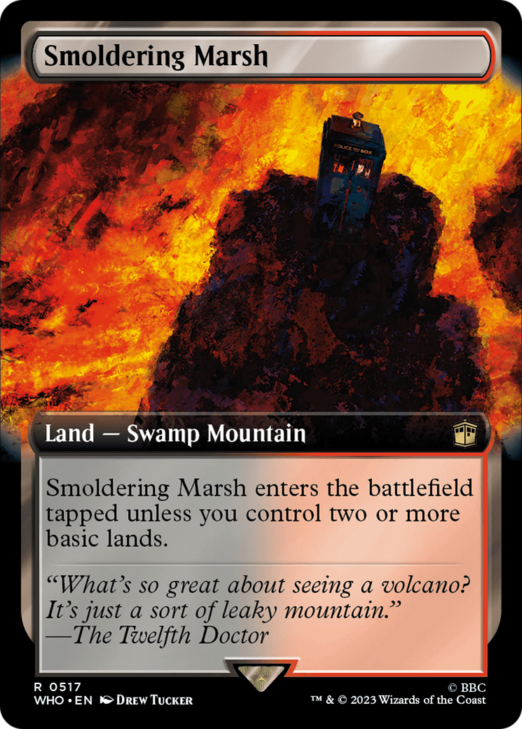 Smoldering Marsh (Extended Art) [Doctor Who] | Black Swamp Games