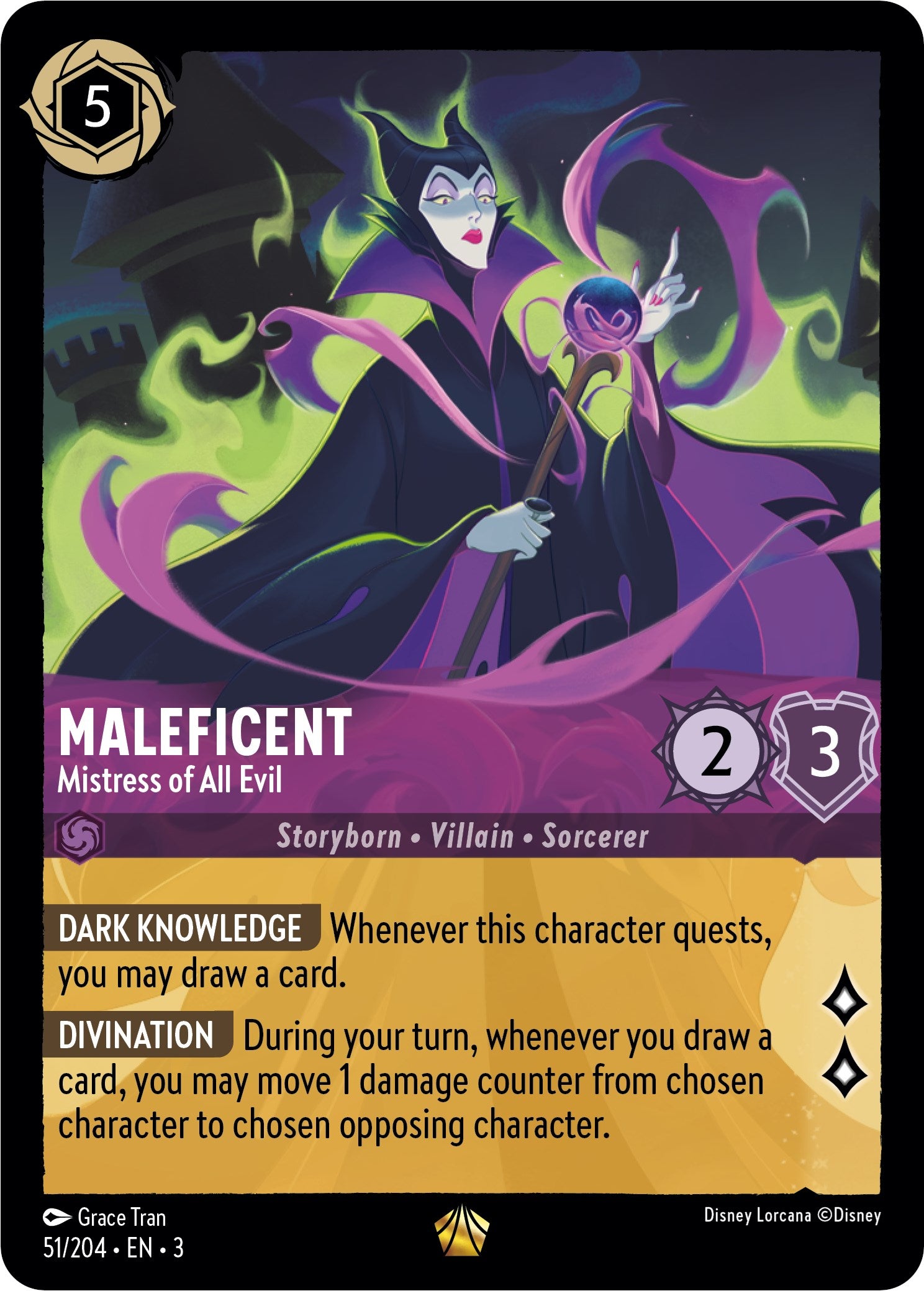 Maleficent - Mistress of All Evil (51/204) [Into the Inklands] | Black Swamp Games