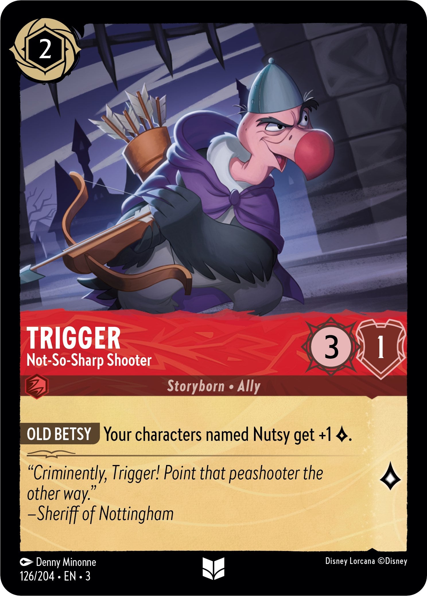 Trigger - Not-So-Sharp Shooter (126//204) [Into the Inklands] | Black Swamp Games