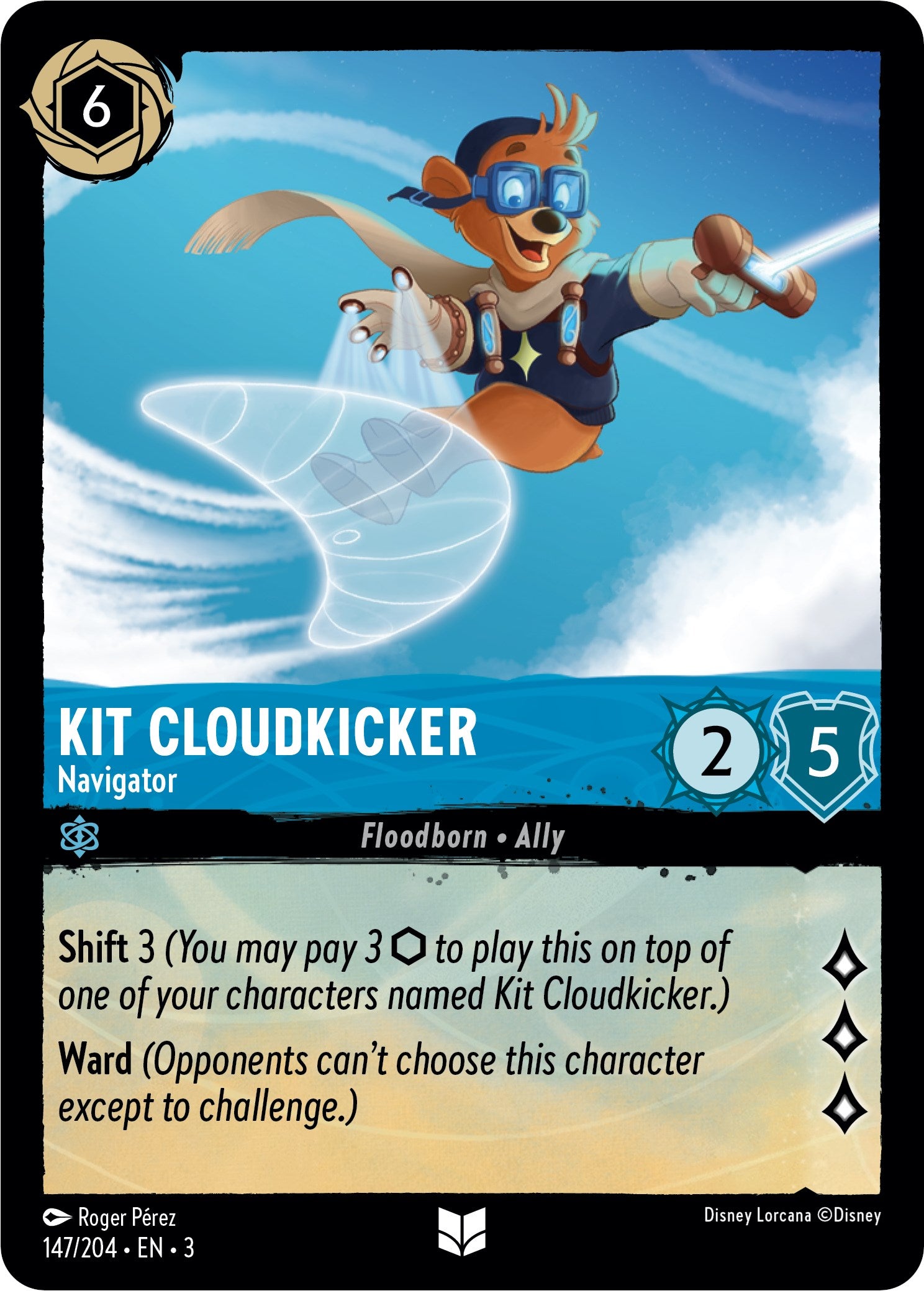 Kit Cloudkicker - Navigator (147//204) [Into the Inklands] | Black Swamp Games