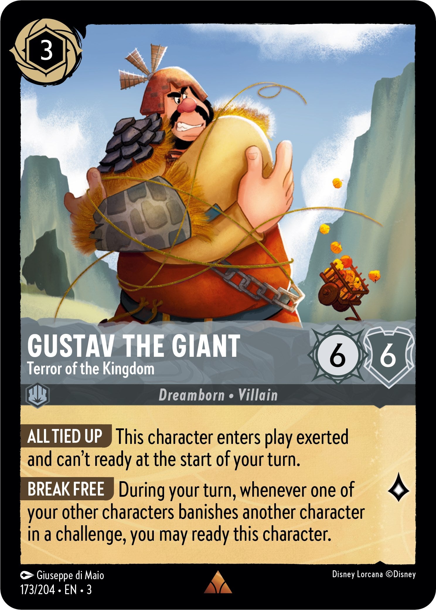 Gustav the Giant - Terror of the Kingdom (173/204) [Into the Inklands] | Black Swamp Games
