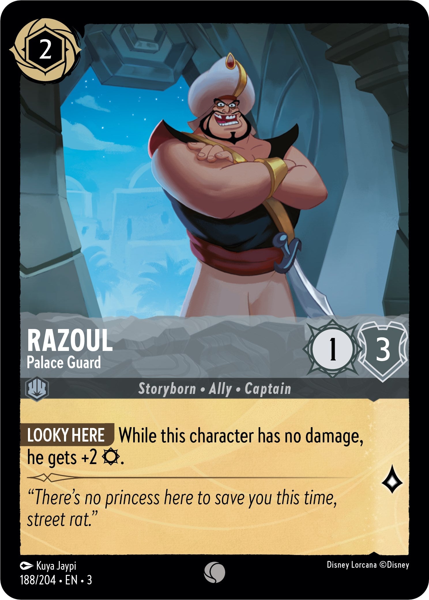 Razoul - Palace Guard (188/204) [Into the Inklands] | Black Swamp Games