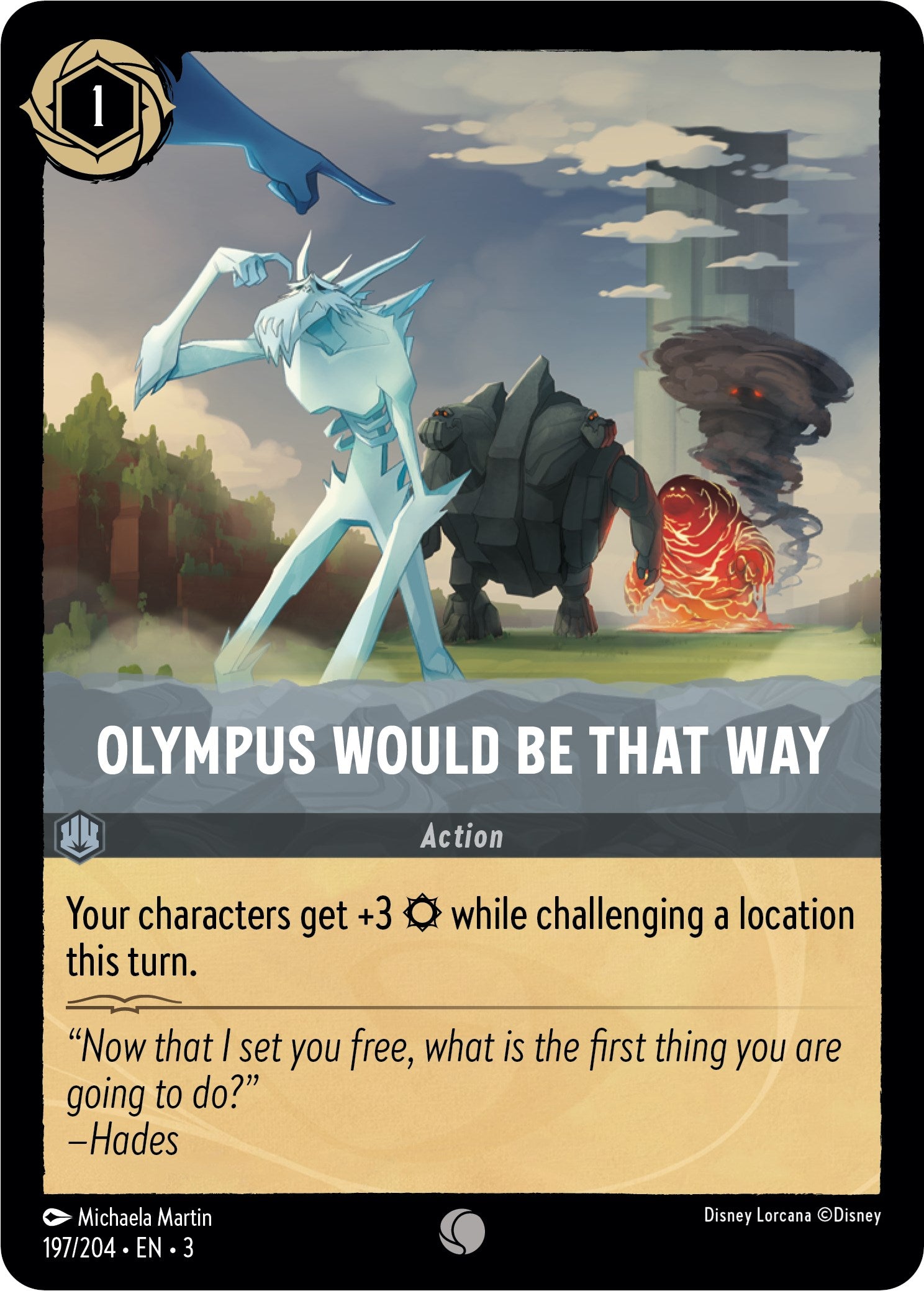 Olympus Would Be That Way (197/204) [Into the Inklands] | Black Swamp Games