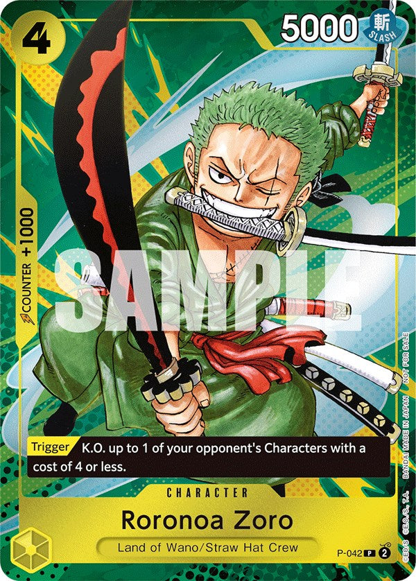 Roronoa Zoro (Event Pack Vol. 3) [One Piece Promotion Cards] | Black Swamp Games