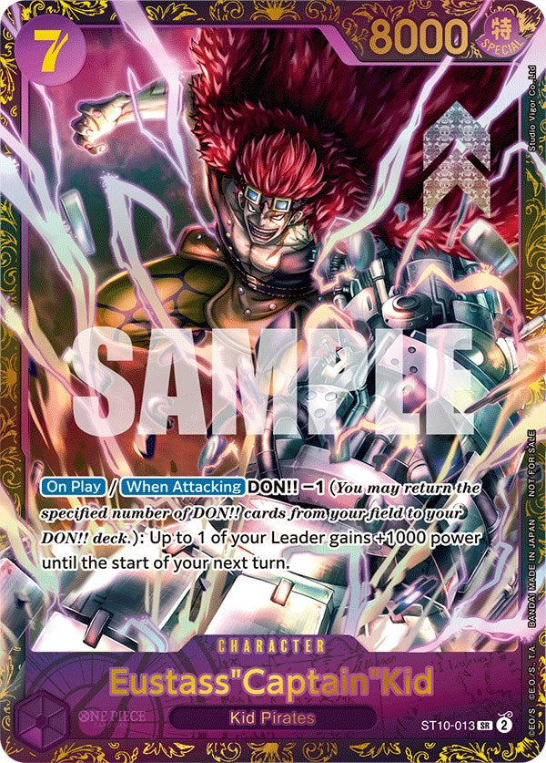 Eustass"Captain"Kid (ST10-013) [One Piece Promotion Cards] | Black Swamp Games