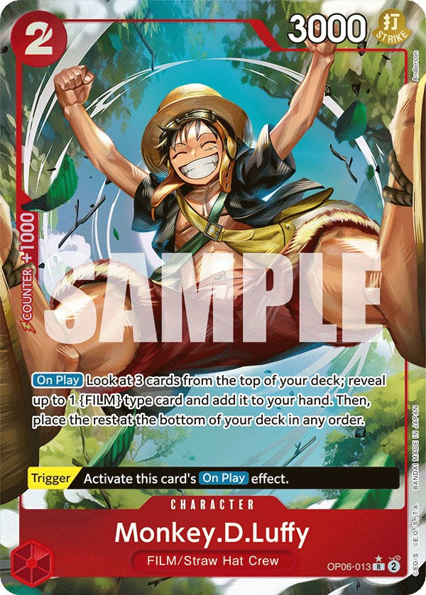 Monkey.D.Luffy (Alternate Art) [Wings of the Captain] | Black Swamp Games