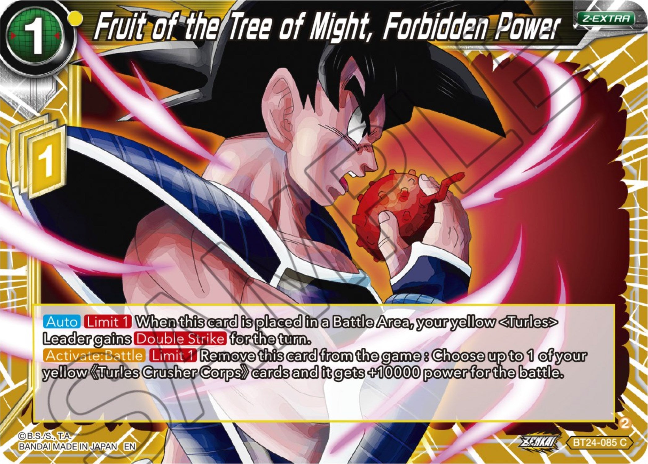 Fruit of the Tree of Might, Forbidden Power (BT24-085) [Beyond Generations] | Black Swamp Games