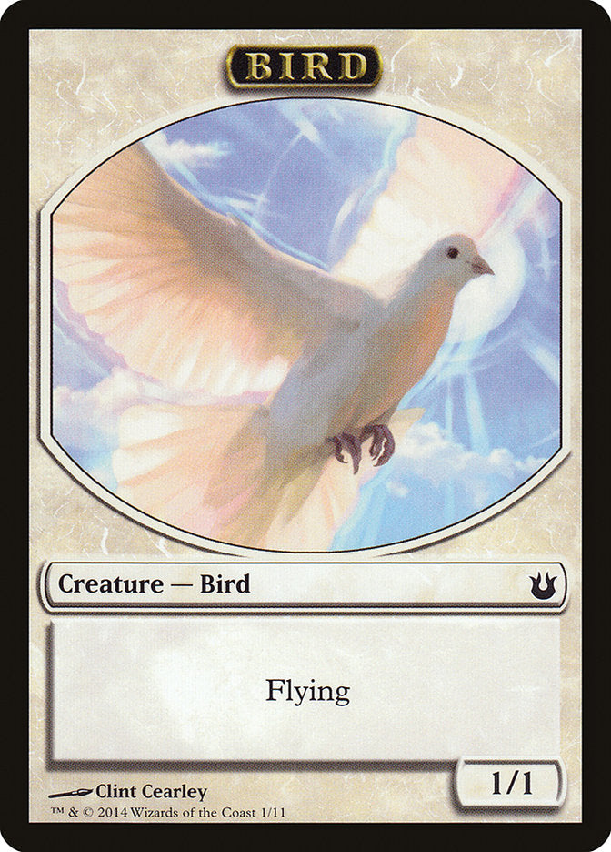 Bird Token (1/11) [Born of the Gods Tokens] | Black Swamp Games