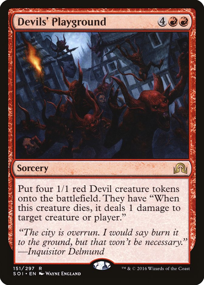 Devils' Playground [Shadows over Innistrad] | Black Swamp Games