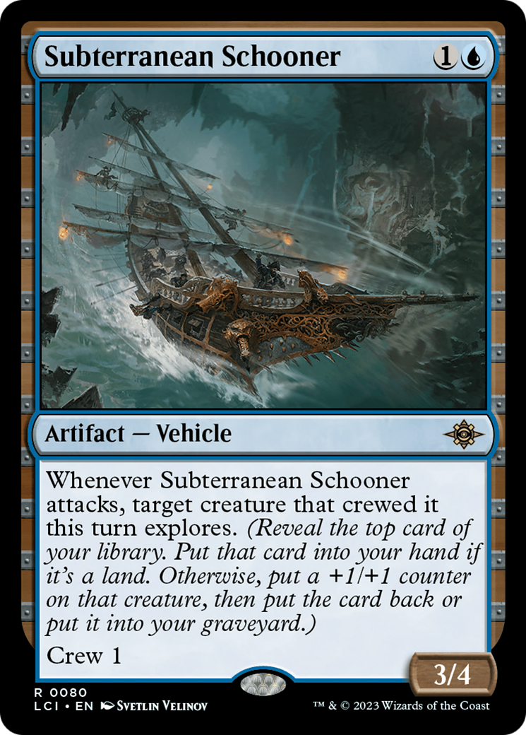 Subterranean Schooner [The Lost Caverns of Ixalan] | Black Swamp Games