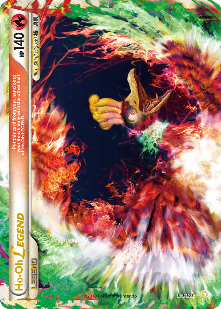 Ho-Oh LEGEND (111/123) [HeartGold & SoulSilver: Base Set] | Black Swamp Games