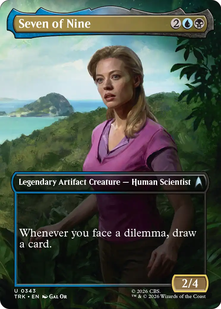 Seven of Nine (Borderless) [Star Trek] | Black Swamp Games