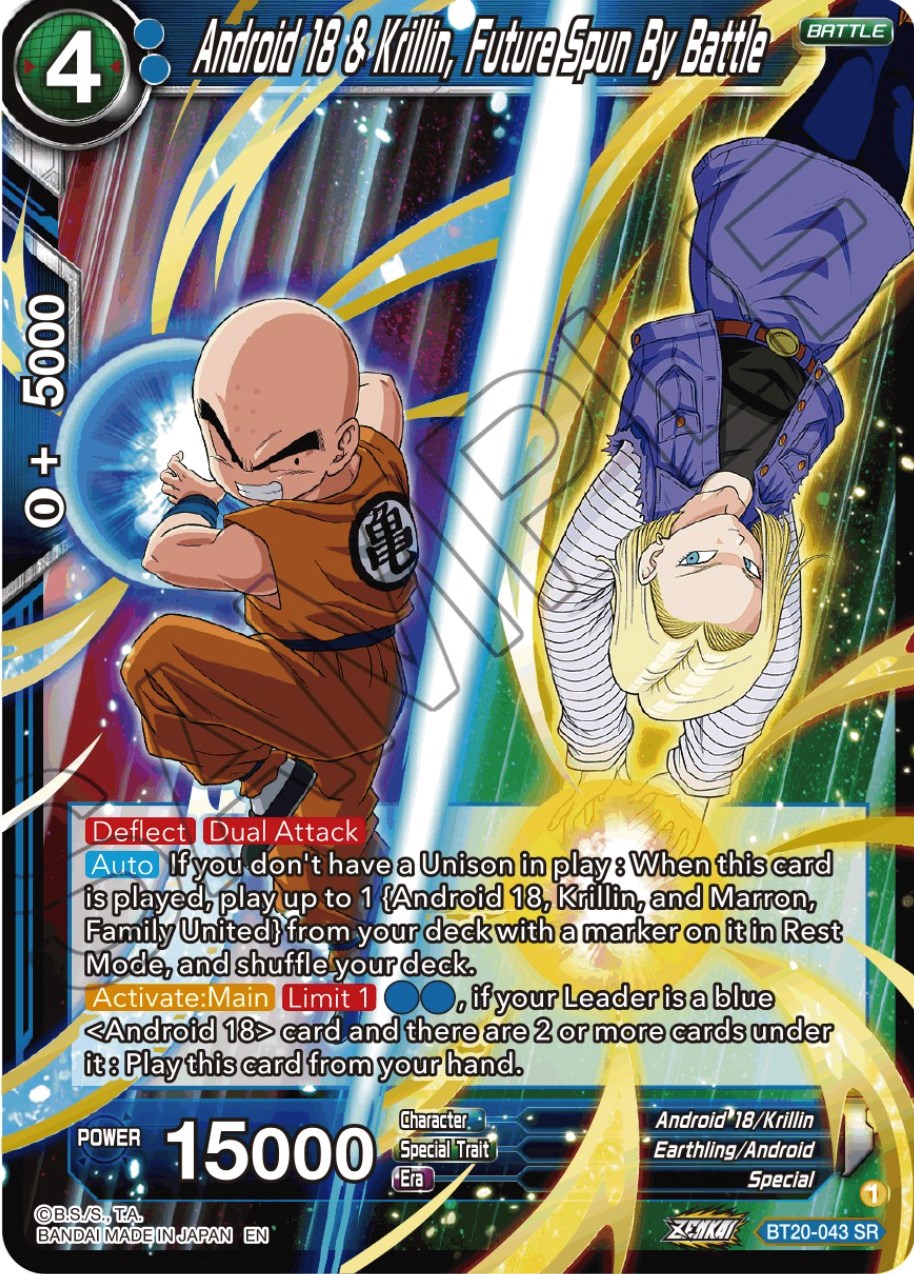 Android 18 & Krillin, Super-Powered Spouses (BT20-043) [Power Absorbed] | Black Swamp Games