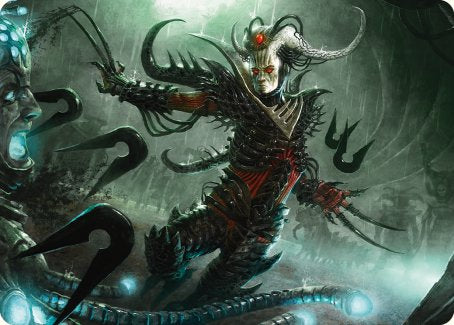 Vraan, Executioner Thane Art Card [Phyrexia: All Will Be One Art Series] | Black Swamp Games