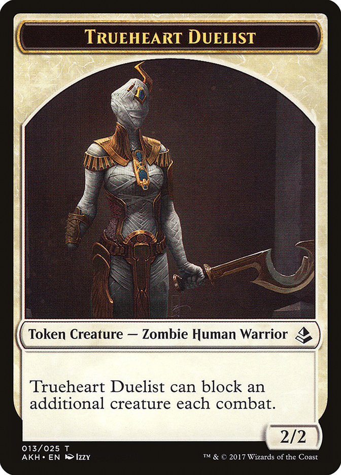 Trueheart Duelist // Snake Double-Sided Token [Amonkhet Tokens] | Black Swamp Games