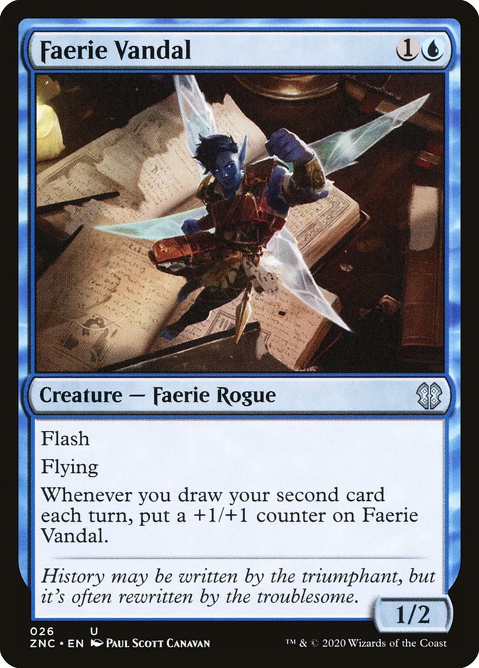 Faerie Vandal [Zendikar Rising Commander] | Black Swamp Games