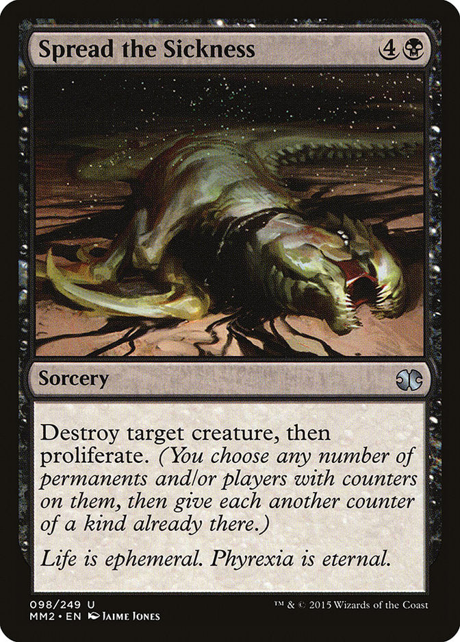Spread the Sickness [Modern Masters 2015] | Black Swamp Games