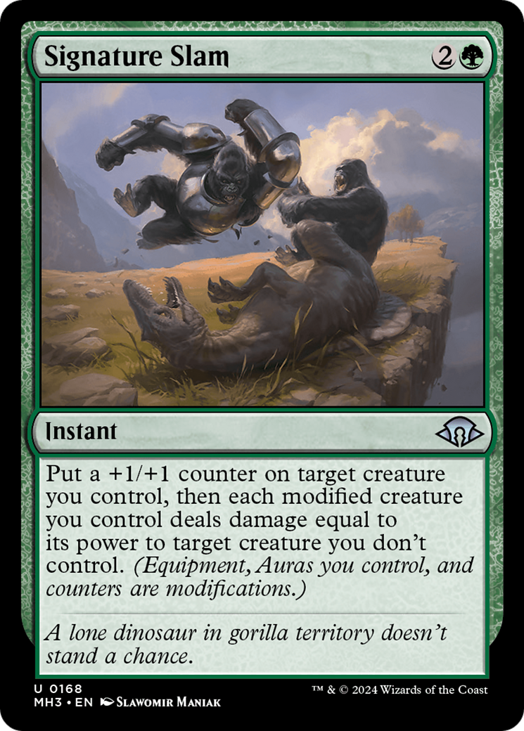 Signature Slam [Modern Horizons 3] | Black Swamp Games