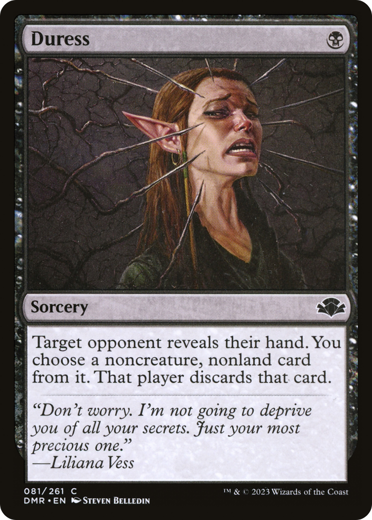 Duress [Dominaria Remastered] | Black Swamp Games