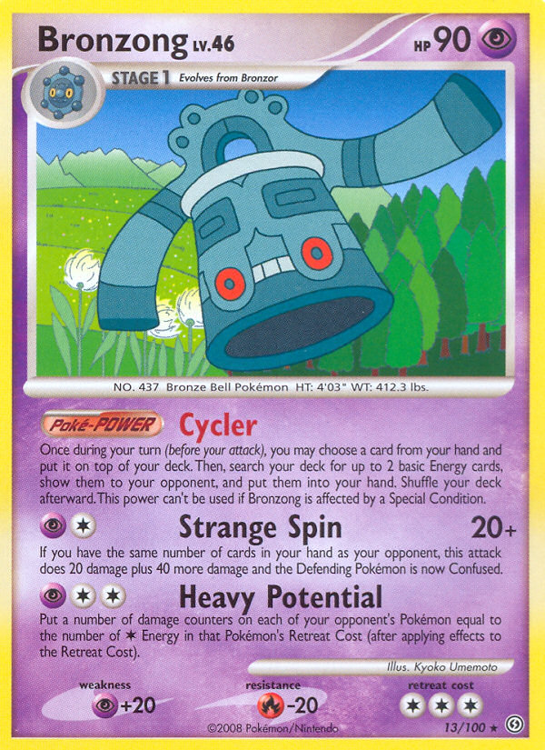 Bronzong (13/100) [Diamond & Pearl: Stormfront] | Black Swamp Games
