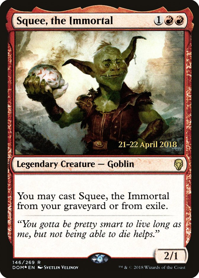 Squee, the Immortal [Dominaria Prerelease Promos] | Black Swamp Games