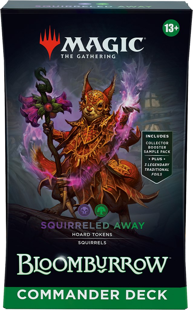 Bloomburrow - Commander Deck (Squirreled Away) | Black Swamp Games