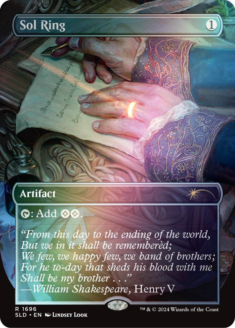 Sol Ring (1696) (Rainbow Foil) [Secret Lair: Sheldon's Spellbook] | Black Swamp Games