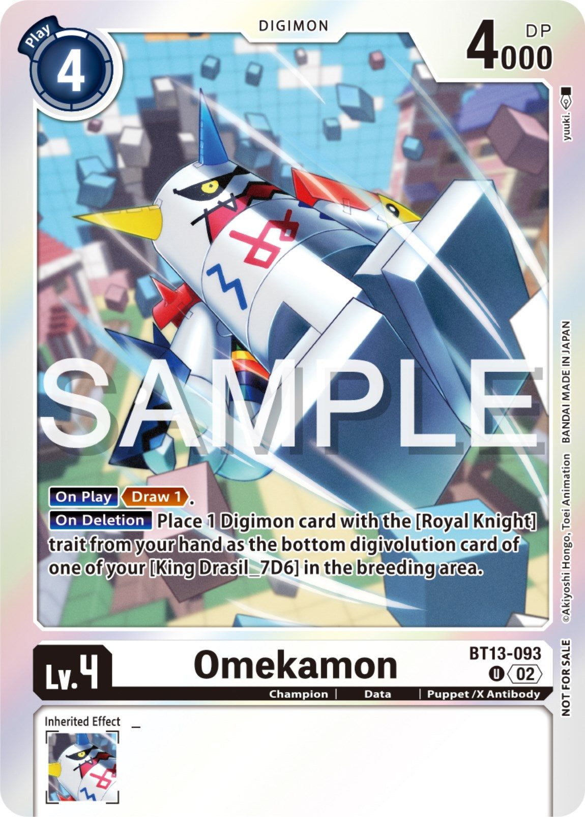 Omekamon [BT13-093] (Event Pack 6) [Versus Royal Knights Promos] | Black Swamp Games